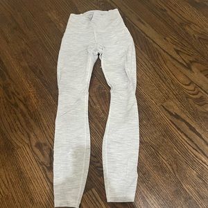 Lululemon Train Times 7/8 Pant *25" We Are From Space Nimbus Battleship/Ice Grey